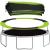 Protectie arcuri pentru trambulina cu diametrul de 305 cm, Verde si Negru Household NewTrend