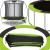 Protectie arcuri pentru trambulina cu diametrul de 305 cm, Verde si Negru Household NewTrend