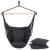 Hamac tip leagan suspendat pentru casa sau gradina, gri inchis cu perne, 130x100cm, 150kg Household NewTrend