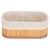 Set 3 cutii organizatoare din bambus, diverse dimensiuni, maro Household NewTrend
