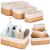 Set 3 cutii organizatoare din bambus, diverse dimensiuni, maro Household NewTrend