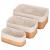 Set 3 cutii organizatoare din bambus, diverse dimensiuni, maro Household NewTrend