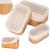 Set 3 cutii organizatoare din bambus, diverse dimensiuni, maro Household NewTrend