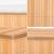 Set 3 cutii organizatoare din bambus, cu capac, diverse dimensiuni, maro Household NewTrend