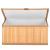 Set 3 cutii organizatoare din bambus, cu capac, diverse dimensiuni, maro Household NewTrend