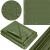 Prelata din polietilena impermeabila laminata, 120g/m2, 3x3m, verde Household NewTrend