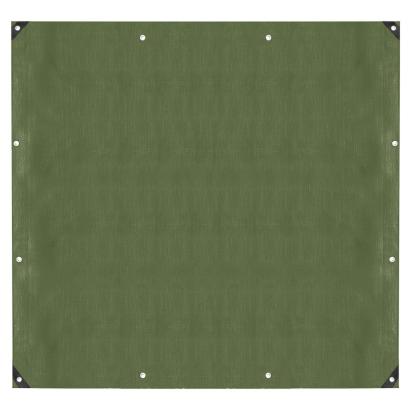 Prelata din polietilena impermeabila laminata, 120g/m2, 3x3m, verde Household NewTrend