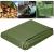 Prelata din polietilena impermeabila laminata, 120g/m2, 2x3m, verde Household NewTrend