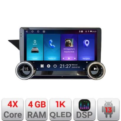 Navigatie Mercedes GLK NTG4 Kit-glKit-ntg4 Edotec  4+64 10.5 inch Incell 1K android Wifi 5Ghz gps internet CarStore Technology