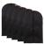 Set 5 huse transport haine, pe umeras, impermeabila, negru, 60x90 cm Household NewTrend