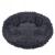 Pat Sersimo pentru caini si pisici, cu husa detasabila, gri inchis, diametru 80cm Household NewTrend