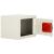 Seif standard cu cheie, 170x230x170 mm, Otel, Bej Household NewTrend