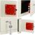 Seif standard cu cheie, 170x230x170 mm, Otel, Bej Household NewTrend