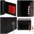 Seif standard cu cheie, 170x230x170 mm, Otel, Negru Household NewTrend