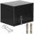 Seif standard cu cheie, 200x310x200 mm, Otel, Negru Household NewTrend