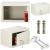 Seif standard cu cheie, 200x310x200 mm, Otel, Bej Household NewTrend