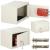 Seif standard cu cheie, 200x310x200 mm, Otel, Bej Household NewTrend