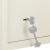 Seif standard cu cheie, 200x310x200 mm, Otel, Bej Household NewTrend