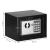 Seif electronic standard cu cifru si cheie, 170x230x170 mm, Otel, Negru Household NewTrend