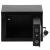 Seif electronic standard cu cifru si cheie, 170x230x170 mm, Otel, Negru Household NewTrend