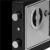 Seif electronic standard cu cifru si cheie, 170x230x170 mm, Otel, Negru Household NewTrend
