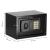 Seif electronic standard cu cifru si cheie, 200x310x200 mm, Otel, Negru Household NewTrend