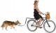 Lesa hands-free de caini pentru bicicleta, Sersimo, Negru Household NewTrend