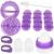 Set patiserie cu platou rotativ, 137 piese cu sabloane pentru ornarea prajiturilor Household NewTrend