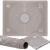 Plansa din silicon alimentar de framantat aluat, rezistenta la temperaturi ridicate, 50x40cm, gri Household NewTrend