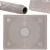 Plansa din silicon alimentar de framantat aluat, rezistenta la temperaturi ridicate, 50x40cm, gri Household NewTrend
