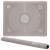 Plansa din silicon alimentar de framantat aluat, rezistenta la temperaturi ridicate, 50x40cm, gri Household NewTrend