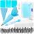 Set patiserie, 83 piese cu sabloane pentru ornarea prajiturilor Household NewTrend
