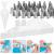 Set patiserie, 83 piese cu sabloane pentru ornarea prajiturilor Household NewTrend