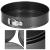 Set 3 forme de copt, 27, 25 si 23 cm, cu fund detasabil, gri Household NewTrend
