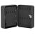 Cutie metalica din otel pentru 20 chei, echipata, 20x16x7.5cm, neagra Household NewTrend