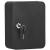 Cutie metalica din otel pentru 20 chei, echipata, 20x16x7.5cm, neagra Household NewTrend