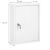 Cutie metalica din otel pentru 42 chei, echipata, 35x27x8cm, alba Household NewTrend