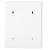Cutie metalica din otel pentru 42 chei, echipata, 35x27x8cm, alba Household NewTrend