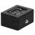 Caseta pentru bani tip cutie de valori, compartimentanta, cu cheie, metal, 15x12x8cm, negru Household NewTrend