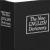 Caseta de valori, cutie metalica cu cheie, portabila, tip carte, Dictionar, negru, 24x15.5x5.5 cm Household NewTrend