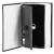 Caseta de valori, cutie metalica cu cheie, portabila, tip carte, Dictionar, negru, 24x15.5x5.5 cm Household NewTrend