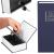 Caseta de valori, cutie metalica cu cheie, portabila, tip carte, Dictionar, albastru, 26x20.5x6.5 cm Household NewTrend