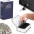 Caseta de valori, cutie metalica cu cheie, portabila, tip carte, Dictionar, albastru, 26x20.5x6.5 cm Household NewTrend