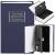 Caseta de valori, cutie metalica cu cheie, portabila, tip carte, Dictionar, albastru, 26x20.5x6.5 cm Household NewTrend