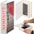 Caseta de valori, cutie metalica cu cheie, portabila, tip carte, London, 22x15.5x4.5 cm Household NewTrend