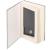 Caseta de valori, cutie metalica cu cheie, portabila, tip carte, London, 22x15.5x4.5 cm Household NewTrend