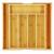 Organizator tacamuri si ustensile bucatarie, bambus, extensibil 28-45x33x5cm Household NewTrend