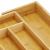 Organizator tacamuri si ustensile bucatarie, bambus, extensibil 28-45x33x5cm Household NewTrend