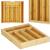 Organizator tacamuri si ustensile bucatarie, bambus, extensibil 28-45x33x5cm Household NewTrend