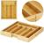 Organizator tacamuri si ustensile bucatarie, bambus, extensibil 28-45x33x5cm Household NewTrend